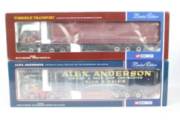 Corgi - Two boxed Corgi Limited Edition 1:50 scale diecast trucks.