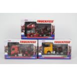 Corgi - Three boxed Corgi Limited Edition 1:50 scale diecast 'Truckfest' tractor units.