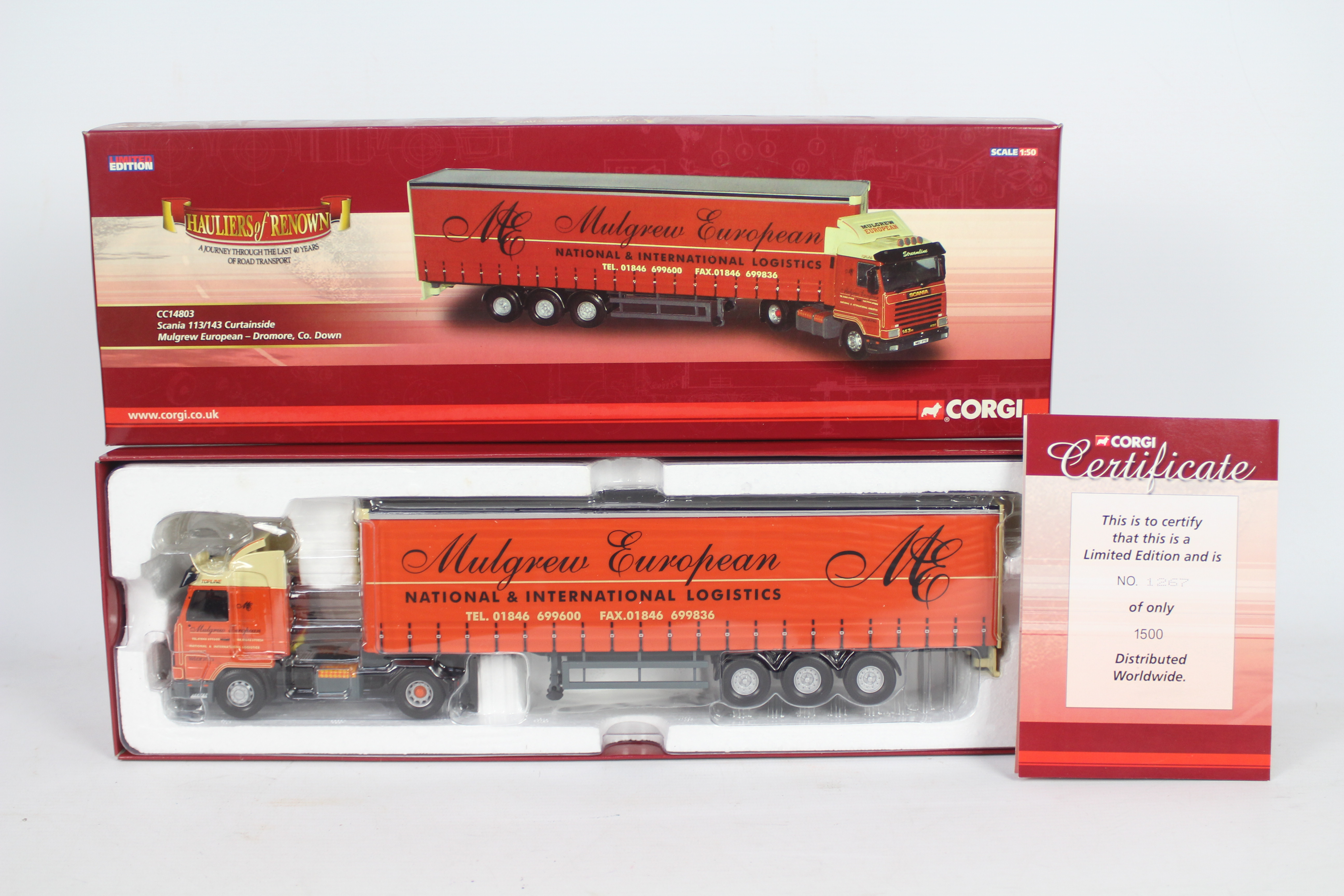 Corgi - A pair of boxed Corgi Limited Edition 1:50 scale diecast trucks from the Corgi 'Hauliers of - Image 2 of 3