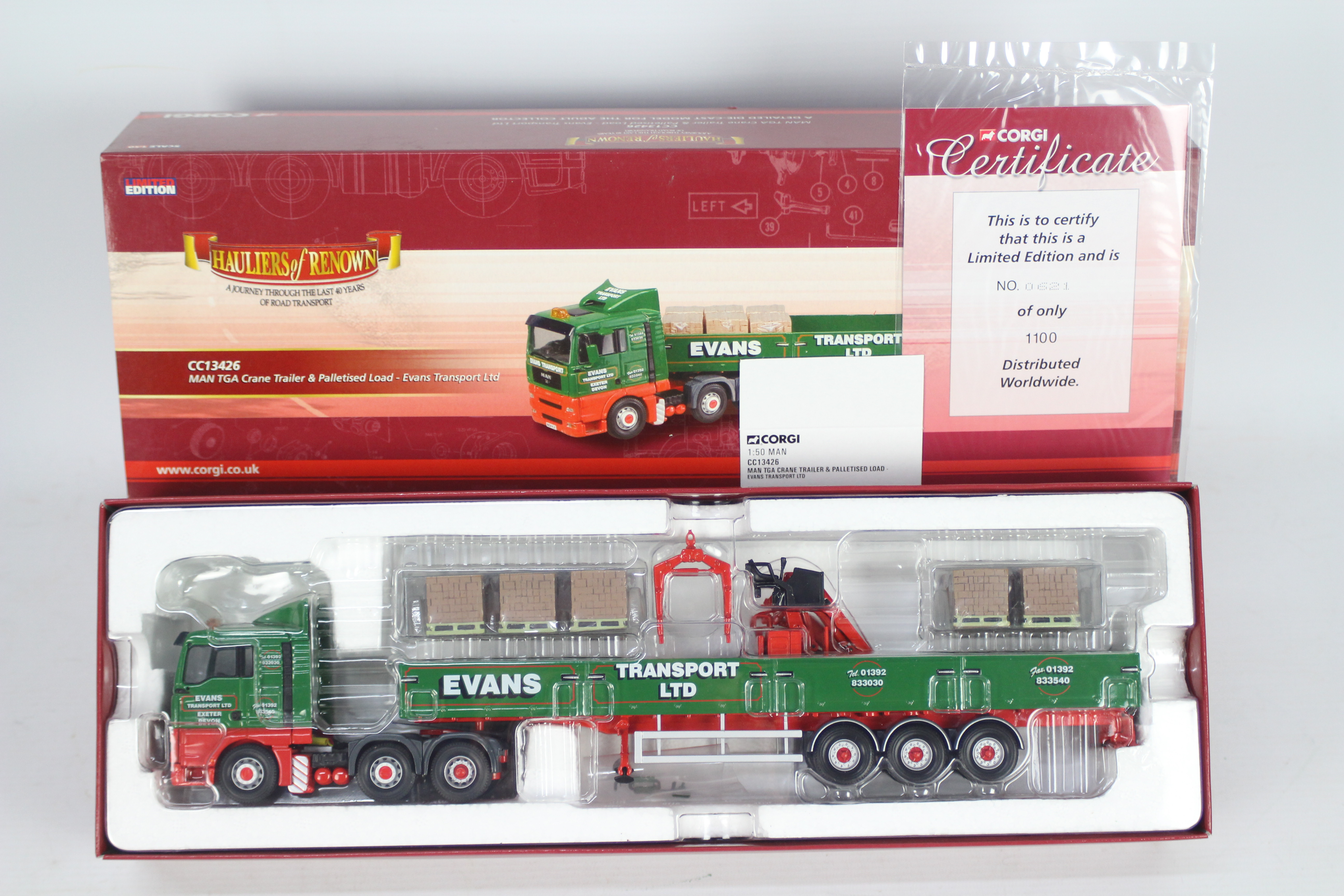 Corgi - A doublet of boxed Corgi Limited Edition 1:50 scale diecast trucks from the Corgi 'Hauliers - Image 2 of 3