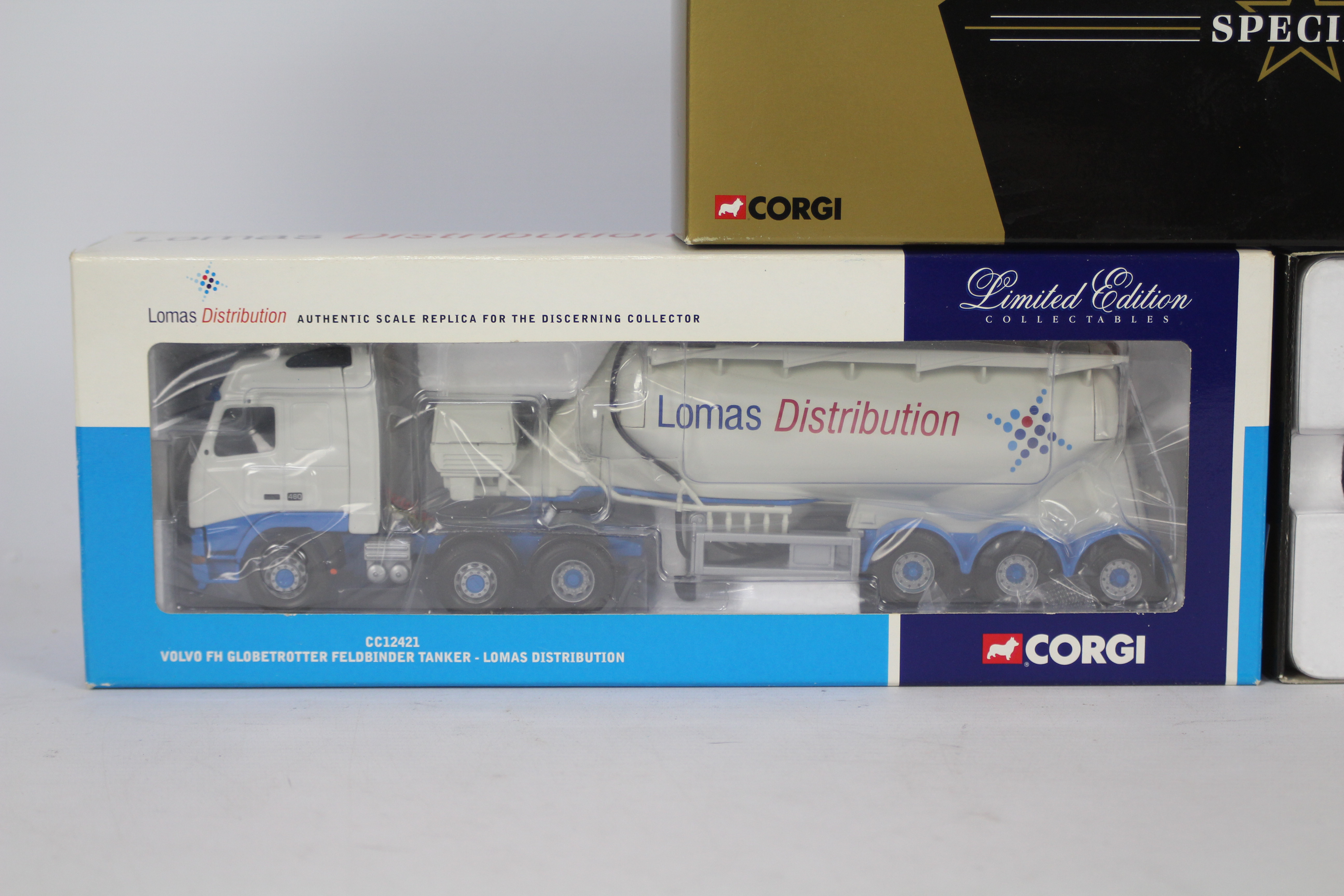 Corgi - Two boxed Corgi Limited Edition 1:50 scale diecast Feldbinder tanker trucks. - Image 2 of 3