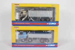 Corgi - Two boxed Corgi Limited Edition 1:50 scale diecast trucks from Corgi's 'Rigid' series.