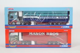 Corgi - Two boxed 1:50 scale Limited Edition diecast trucks from Corgi's 'Hauliers of Renown'