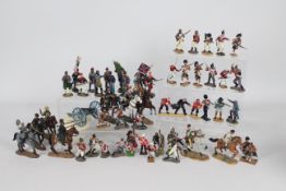 Britains - Del Prado - A collection of 51 x soldiers including American Civil War and Boer War