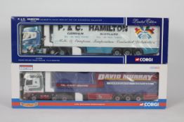 Corgi - Two boxed Corgi Limited Edition 1:50 scale diecast trucks.