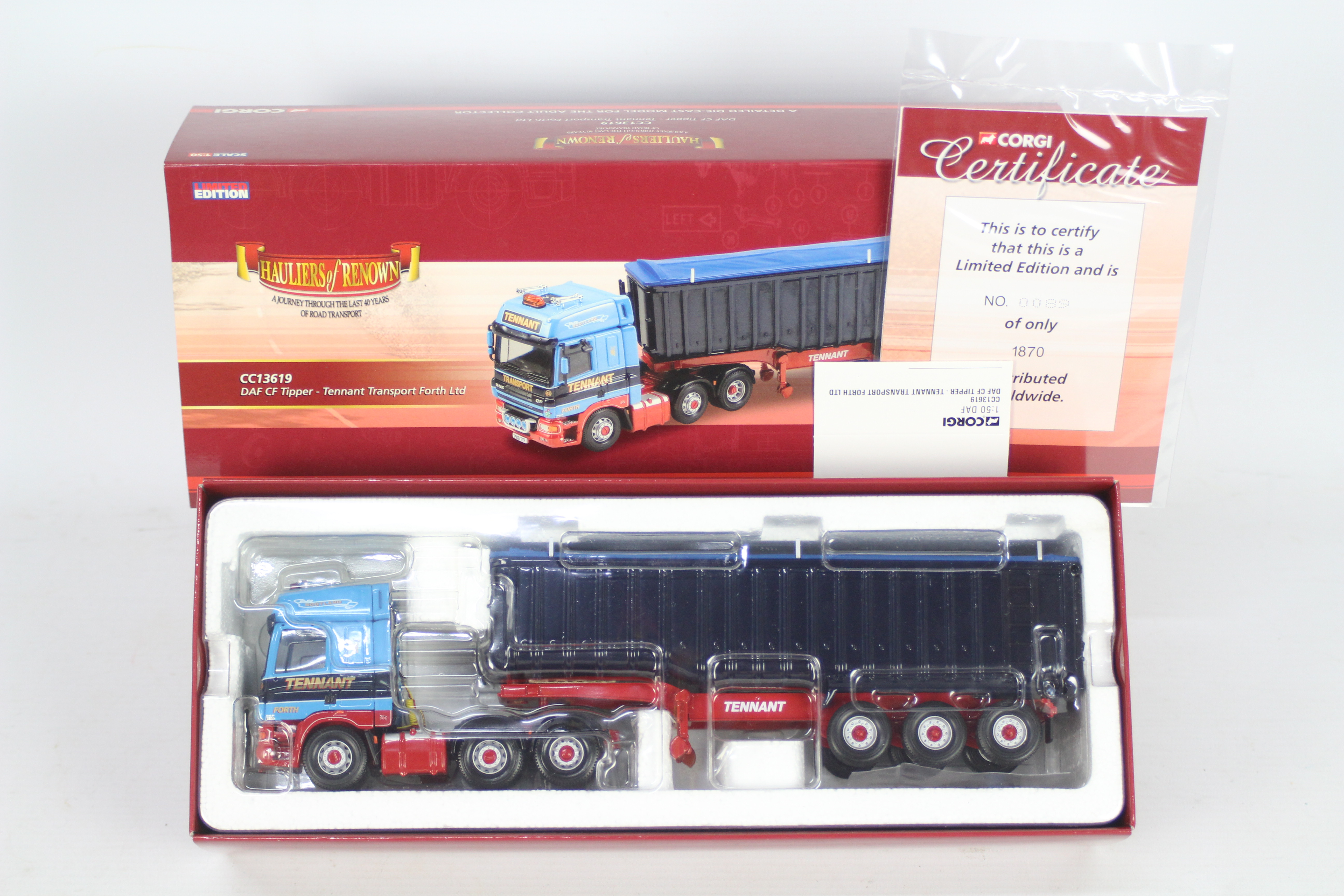 Corgi - A pair of boxed Corgi Limited Edition 1:50 scale diecast trucks from the Corgi 'Hauliers of - Image 2 of 4