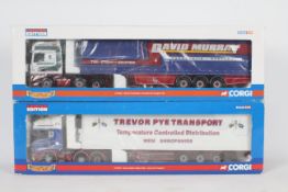 Corgi - A brace of boxed Limited Edition 1:50 scale diecast model trucks from Corgi's 'Hauliers of