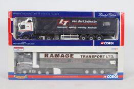 Corgi - Two boxed Limited Edition 1:50 scale diecast model trucks from Corgi.