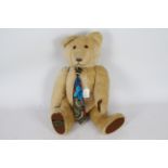 Sonneberg Bear - A blonde mohair teddy bear with growler by Johanna Haida,