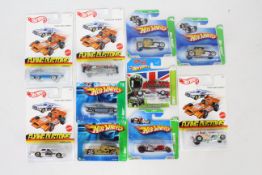 Hot Wheels - Treasure Hunt - Flying Customs - 10 x unopened carded models, Tyrrell P34 # X8192,