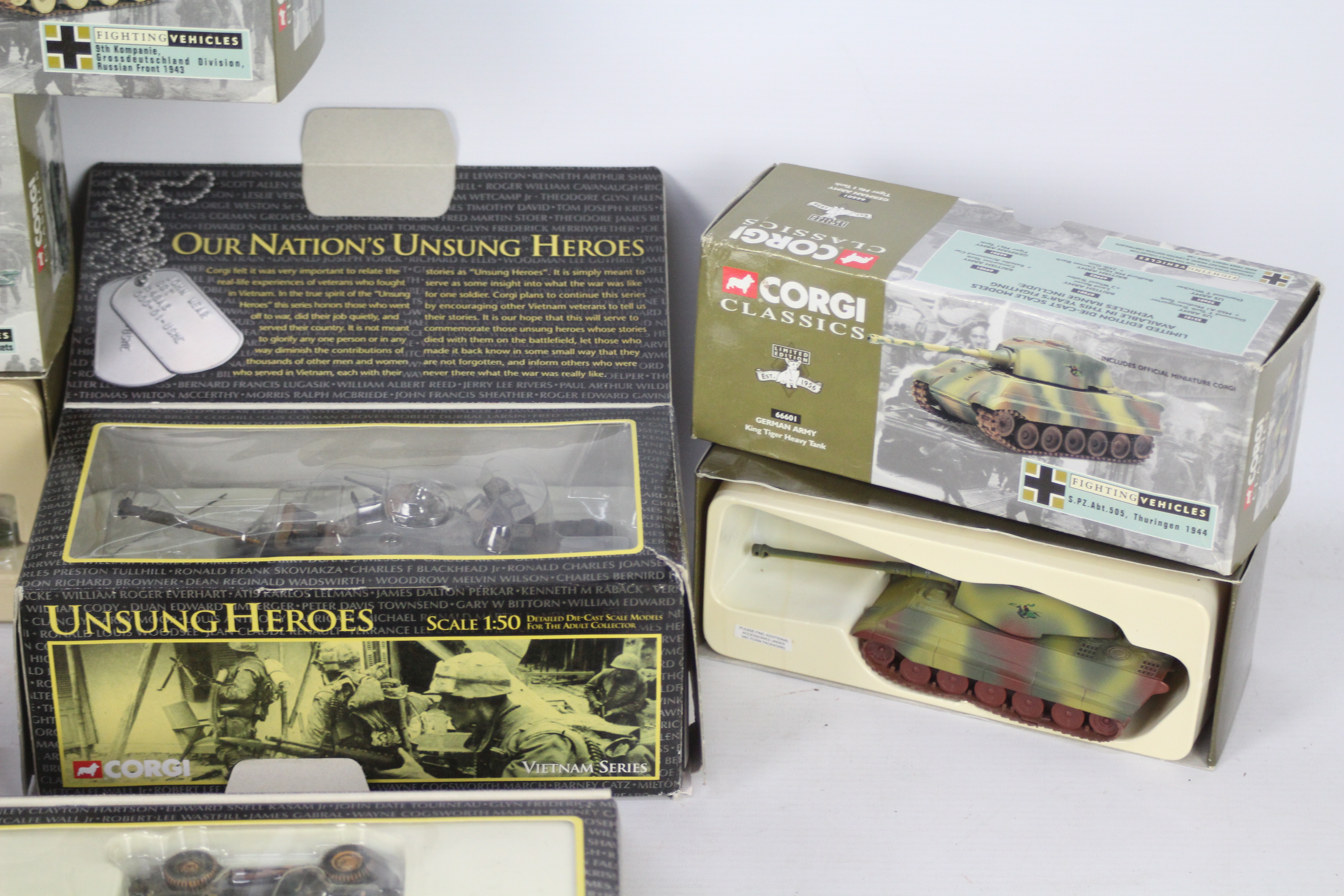 Corgi Classics - A regiment of six Limited Edition military vehicles from various Corgi ranges. - Image 3 of 4