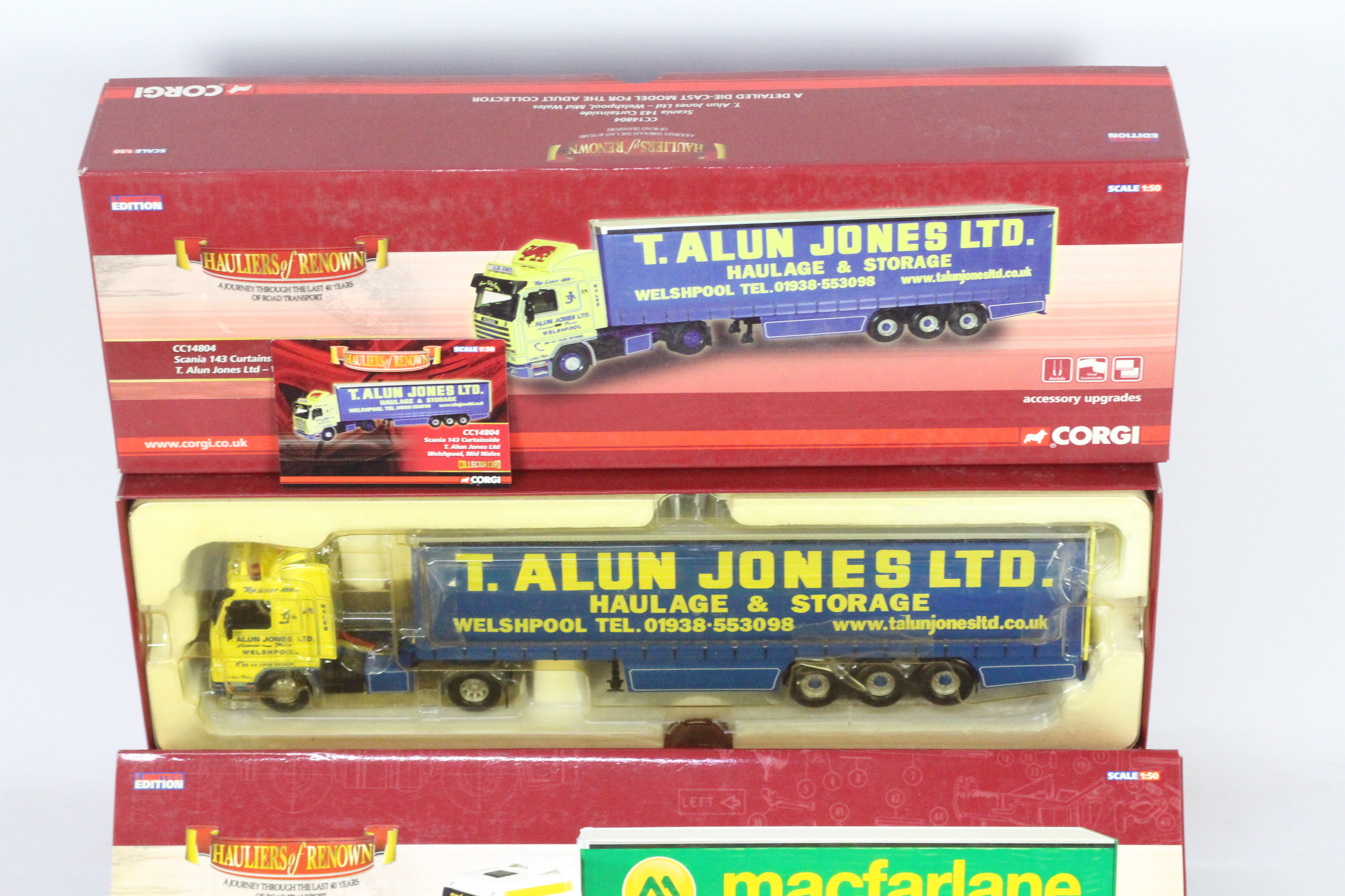 Corgi - Two boxed Limited Edition 1:50 scale diecast model trucks from Corgi's 'Hauliers of Renown' - Image 2 of 3