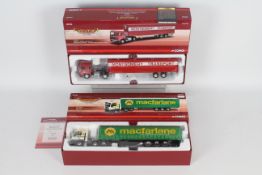 Corgi - Two boxed Limited Edition 1:50 scale diecast model trucks from Corgi's 'Hauliers of Renown'