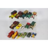 Matchbox - A collection of 16 x vintage models including a mid 1960s Ford GT in white with red
