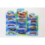 Hot Wheels - Treasure Hunt - 10 x unopened models, 34 Ford van # P2356, Bone Shaker # P2358,