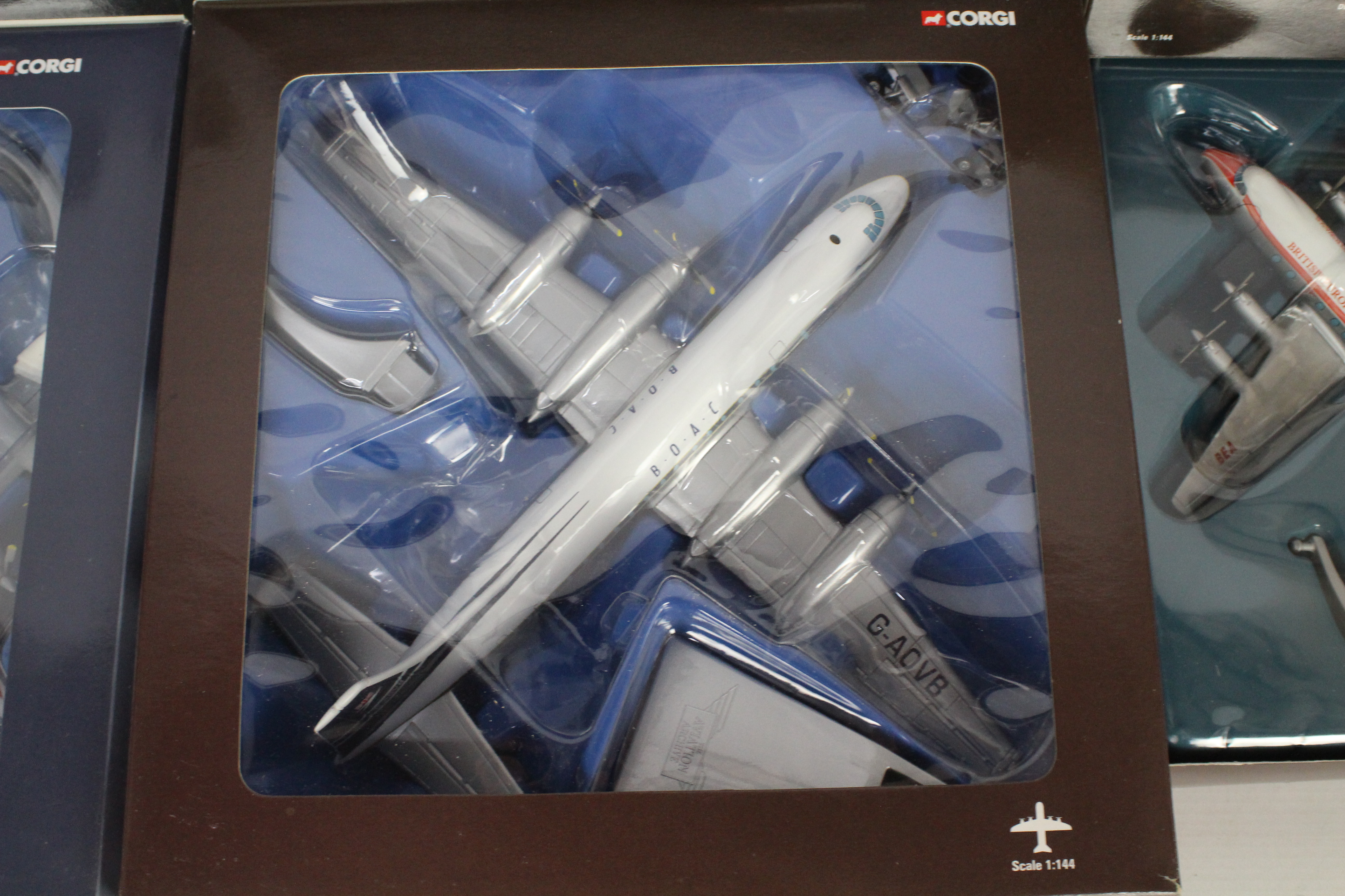 Corgi Aviation Archive - Three boxed 1:144 scale diecast model aircraft from various CAA ranges. - Image 3 of 5