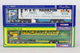 Corgi - Two boxed Limited Edition 1:50 scale diecast model trucks from Corgi.