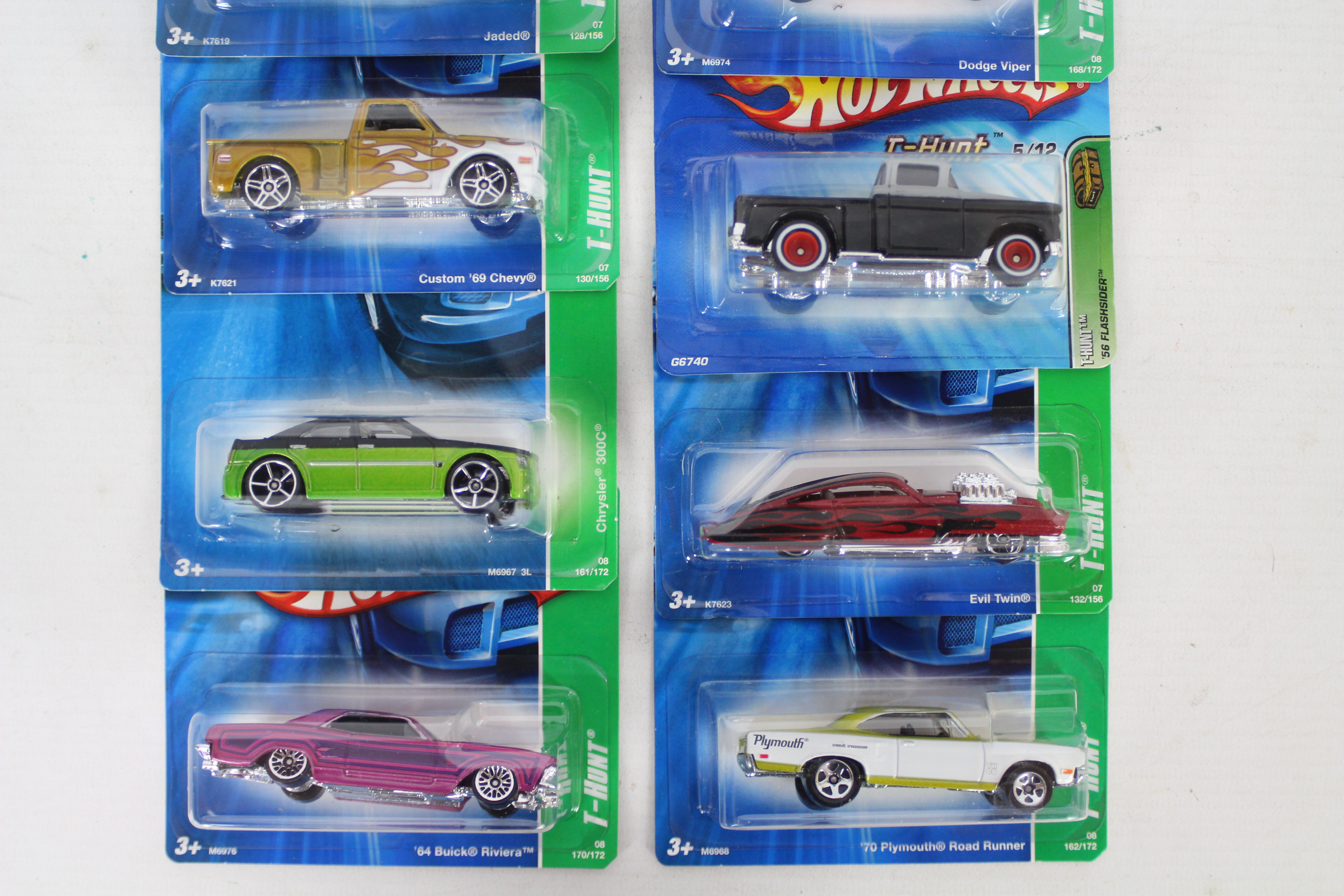 Hot Wheels - Treasure Hunt - 8 x unopened carded models from the sought after Treasure Hunt series, - Image 3 of 3