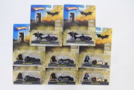 Hot Wheels - Batman - 8 x unopened models from the Batman Begins series circa 2005 including