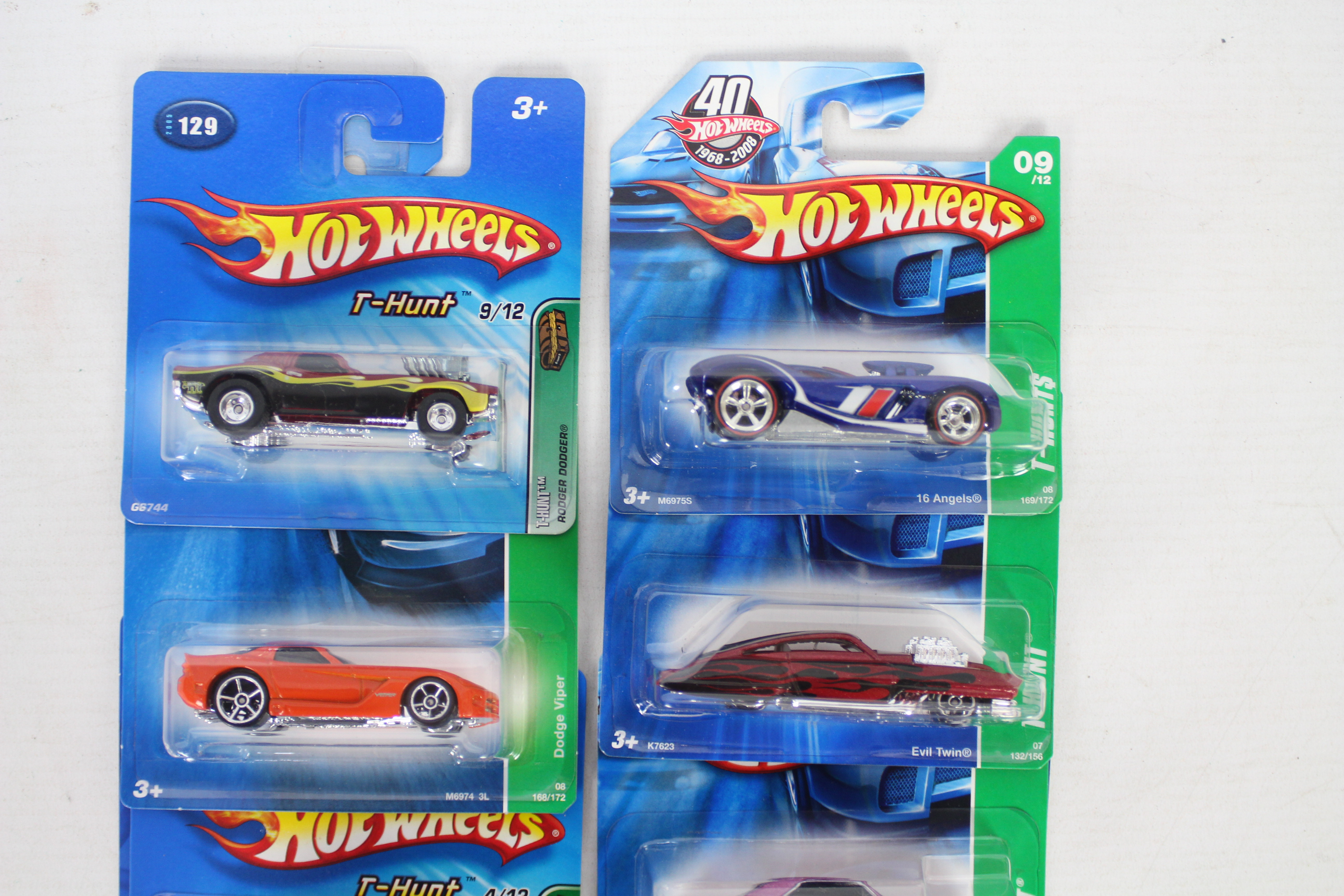 Hot Wheels - Treasure Hunt - Super Treasure Hunt - 8 x unopened carded models, - Image 2 of 3