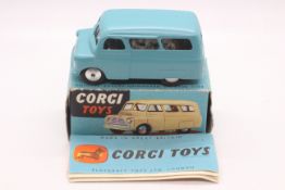 Corgi - A rare boxed Corgi Mechanical Bedford CA Dormobile # 404M.