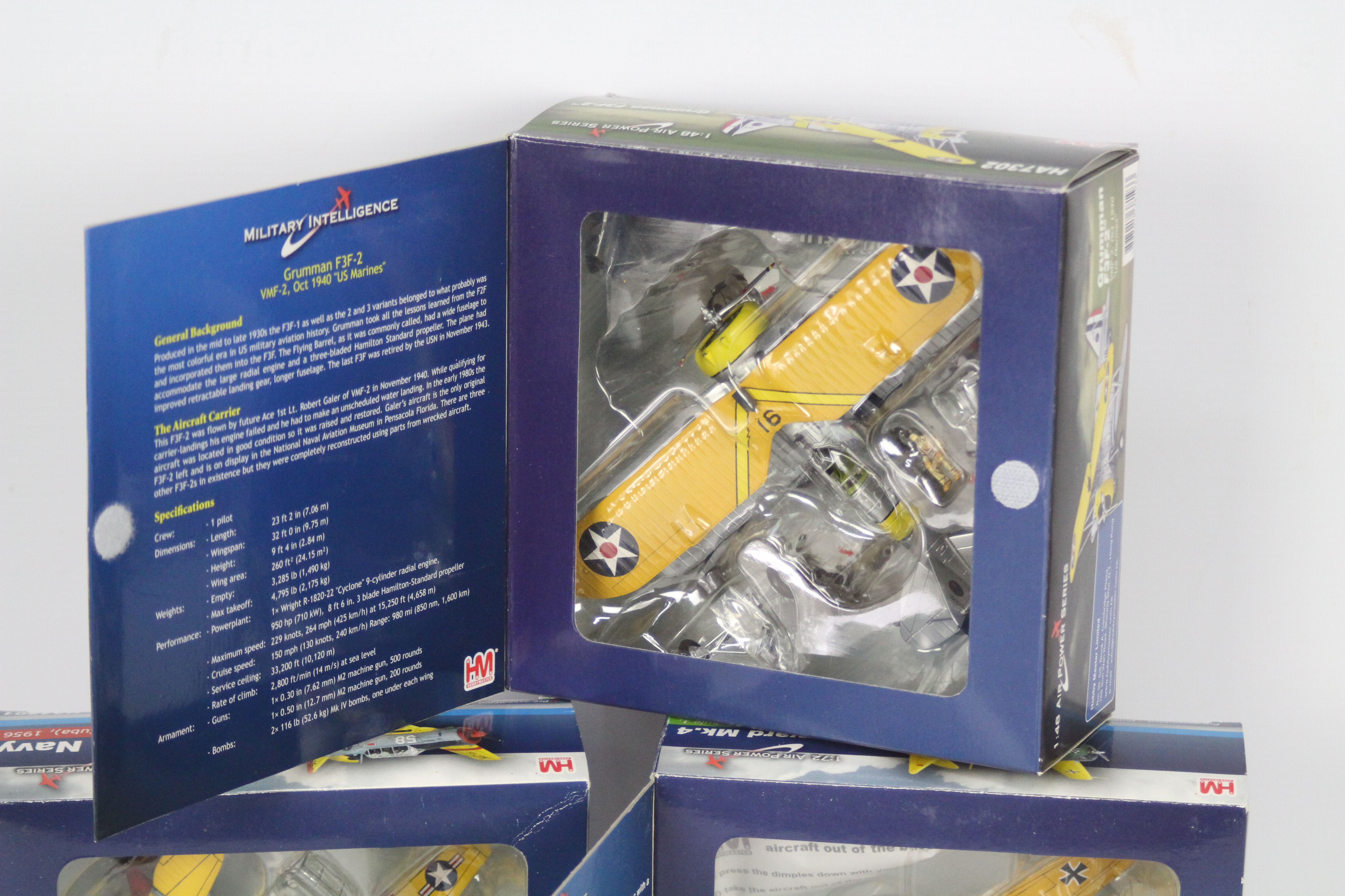 Hobby Master - Three boxed diecast model aircraft from Hobby Master. - Image 2 of 5