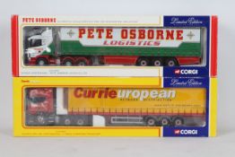 Corgi - Two boxed Corgi Limited Edition 1:50 scale diecast trucks.