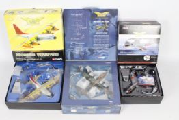 Corgi Aviation Archive - Three boxed Limited Edition diecast model military aircraft.