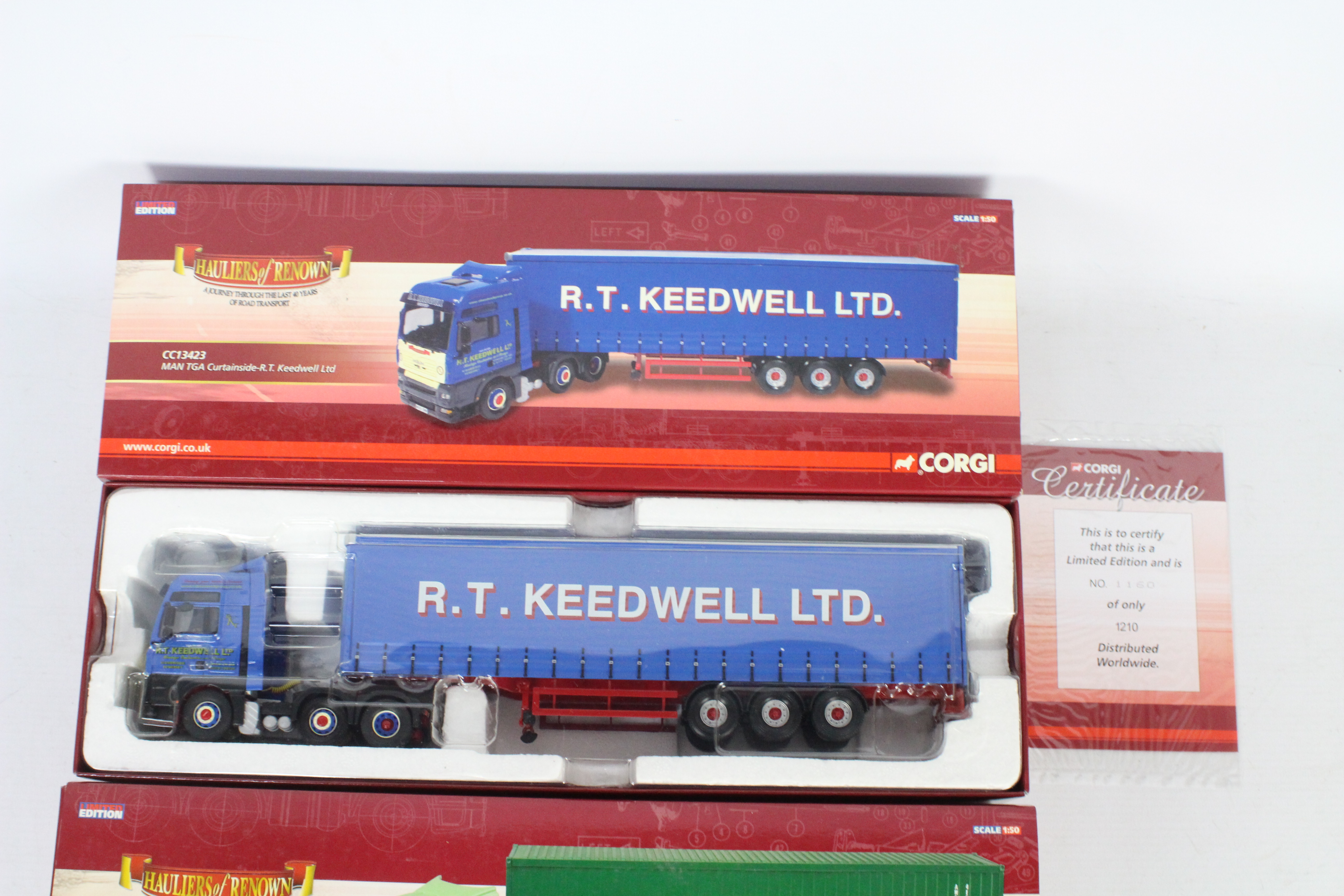 Corgi - A pair of boxed Limited Edition 1:50 scale diecast model trucks from Corgi's 'Hauliers of - Image 3 of 3