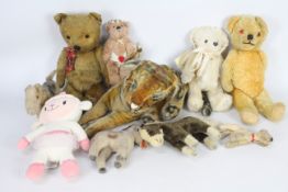 Deans Rag Book, Others - A collection of vintage and modern plush teddy bears and soft toys.