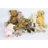 Deans Rag Book, Others - A collection of vintage and modern plush teddy bears and soft toys.