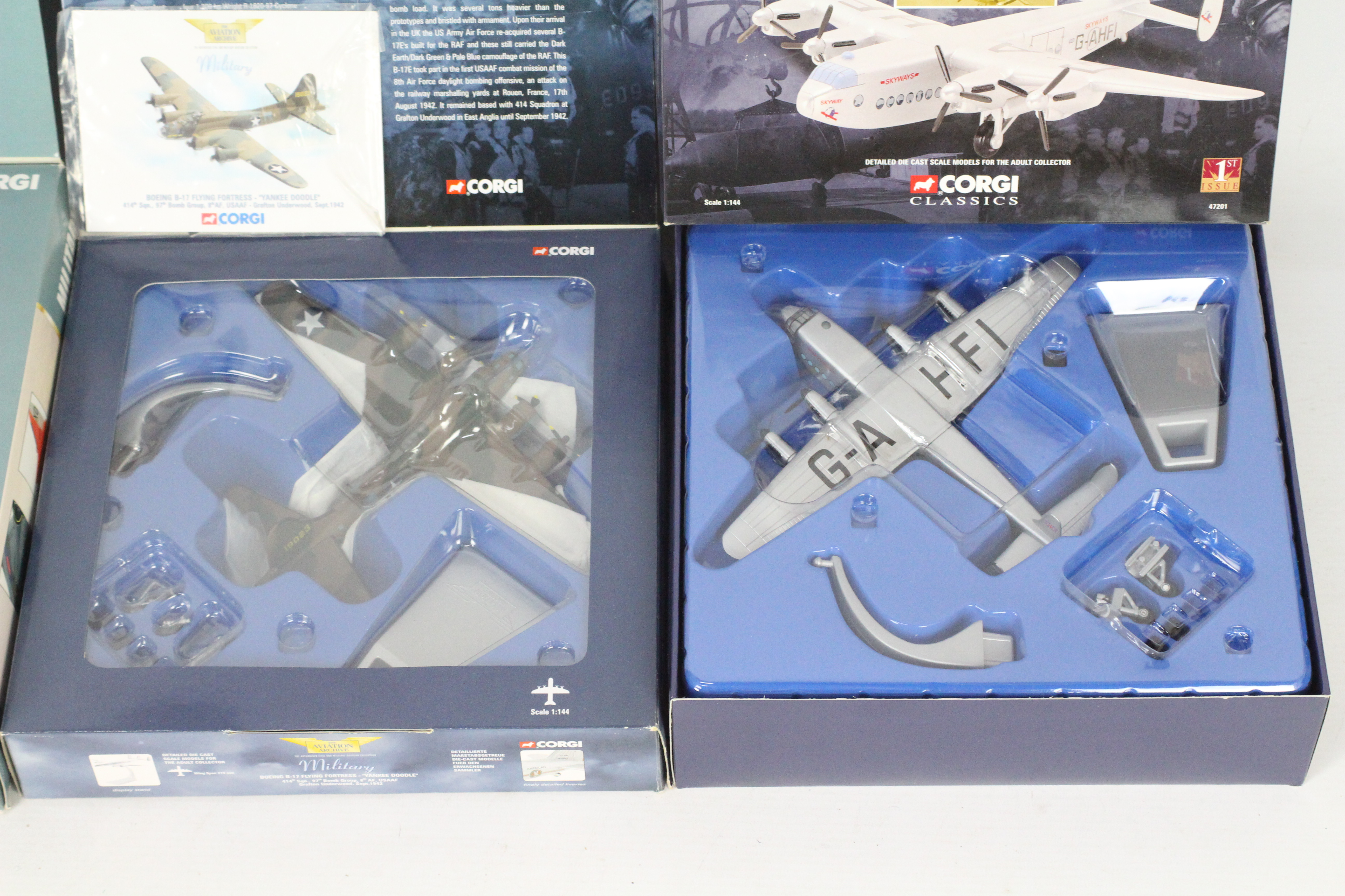 Corgi Aviation Archive - Three boxed diecast 1:144 model aircraft. - Image 2 of 4