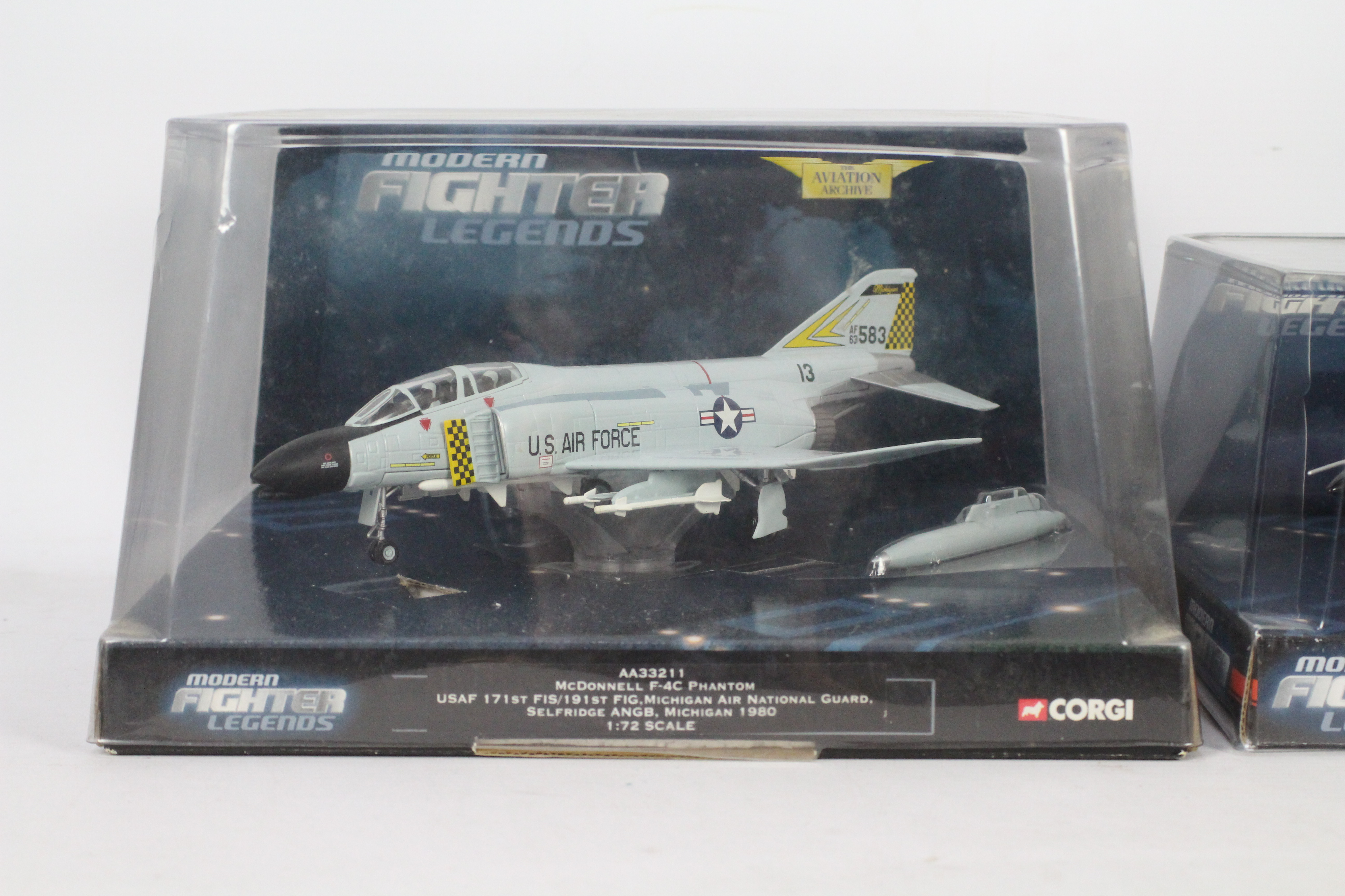 Corgi Aviation Archive - Three boxed 1:72 diecast model military aircraft from the CAA 'Modern - Image 3 of 5