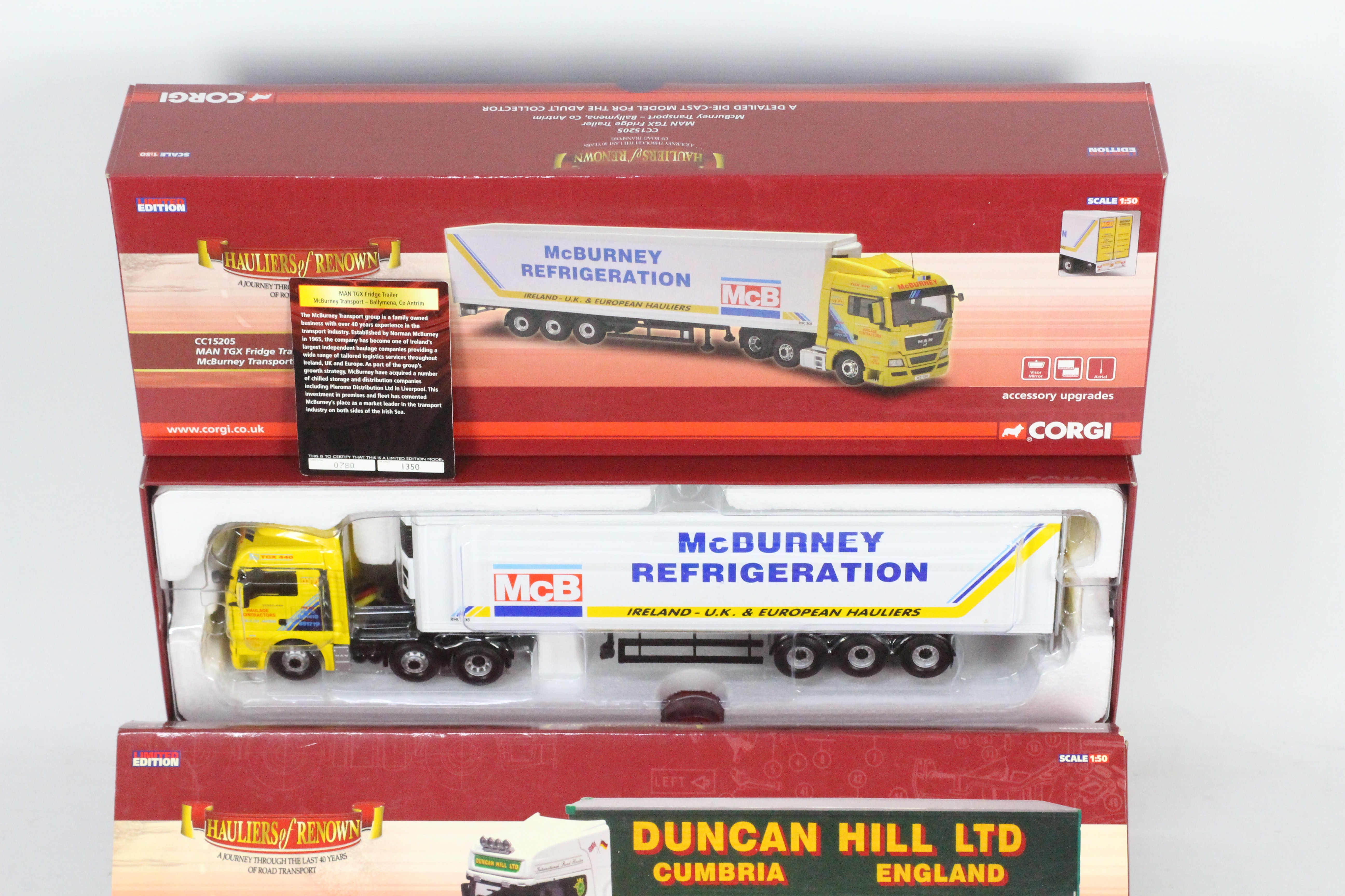 Corgi - Two boxed Limited Edition 1:50 scale diecast model trucks from Corgi's 'Hauliers of Renown' - Image 2 of 3