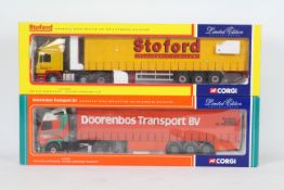 Corgi - Two boxed Corgi Limited Edition 1:50 scale diecast trucks.