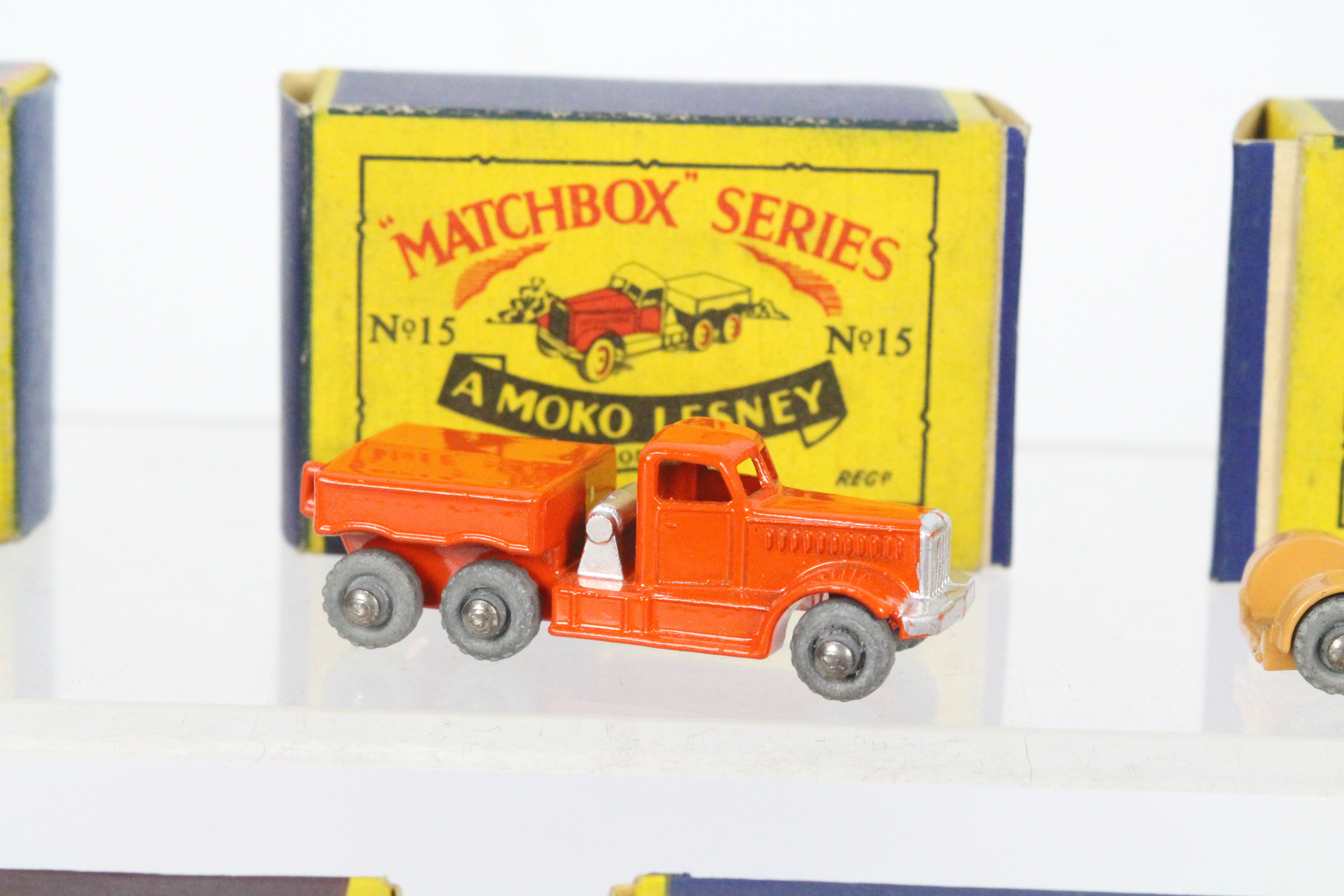 Matchbox - Moko Lesney - 5 x boxed models, Jaguar XK140 Coupe # 32, - Image 3 of 6