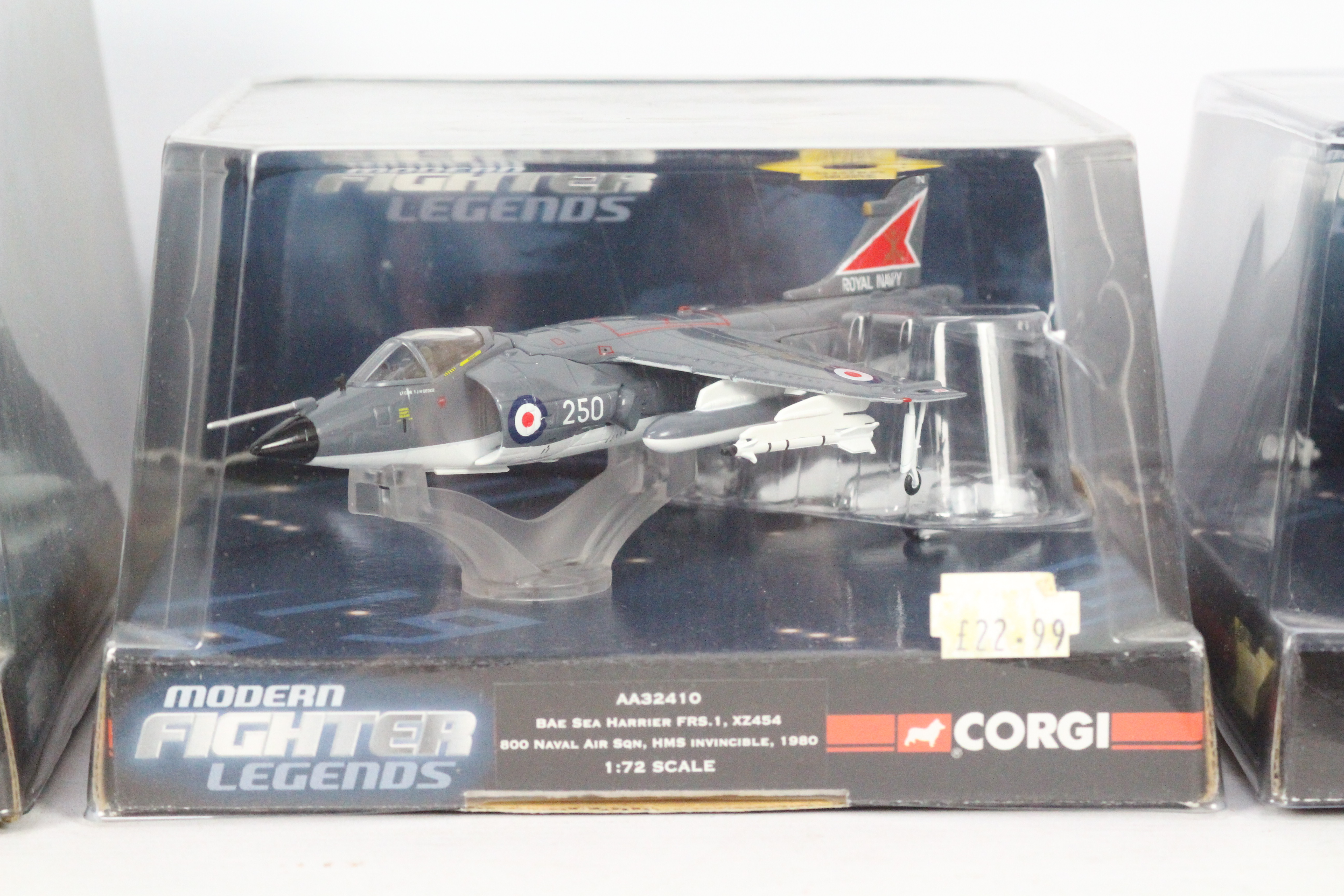 Corgi Aviation Archive - Three boxed 1:72 diecast model military aircraft from the CAA 'Modern - Image 4 of 5