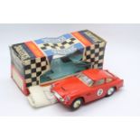 Scalextric - A boxed vintage Aston Martin DB4 GT in red # C68.