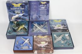 Corgi Aviation Archive - Four boxed 1:144 scale diecast model aircraft from various CAA ranges.