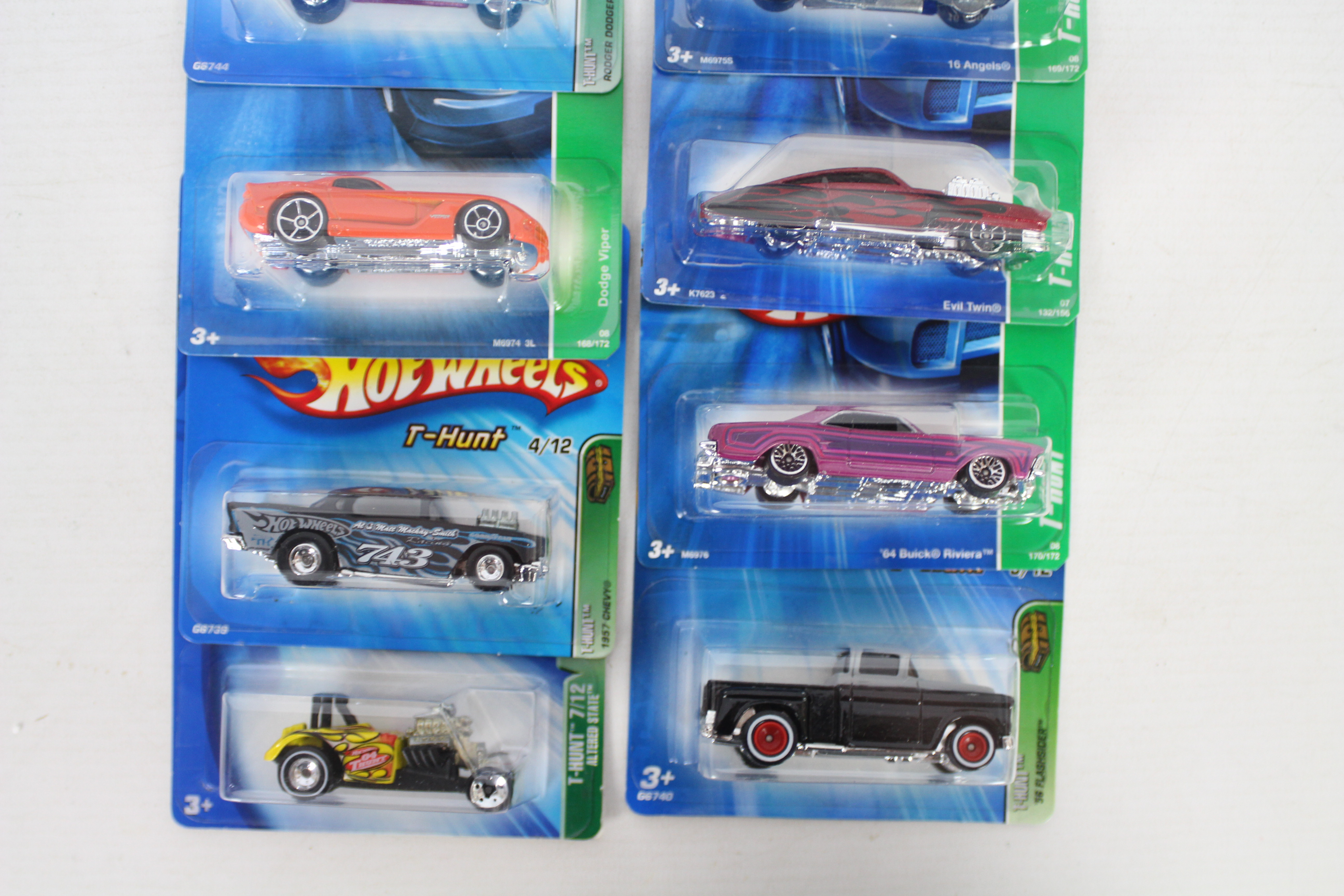 Hot Wheels - Treasure Hunt - Super Treasure Hunt - 8 x unopened carded models, - Image 3 of 3