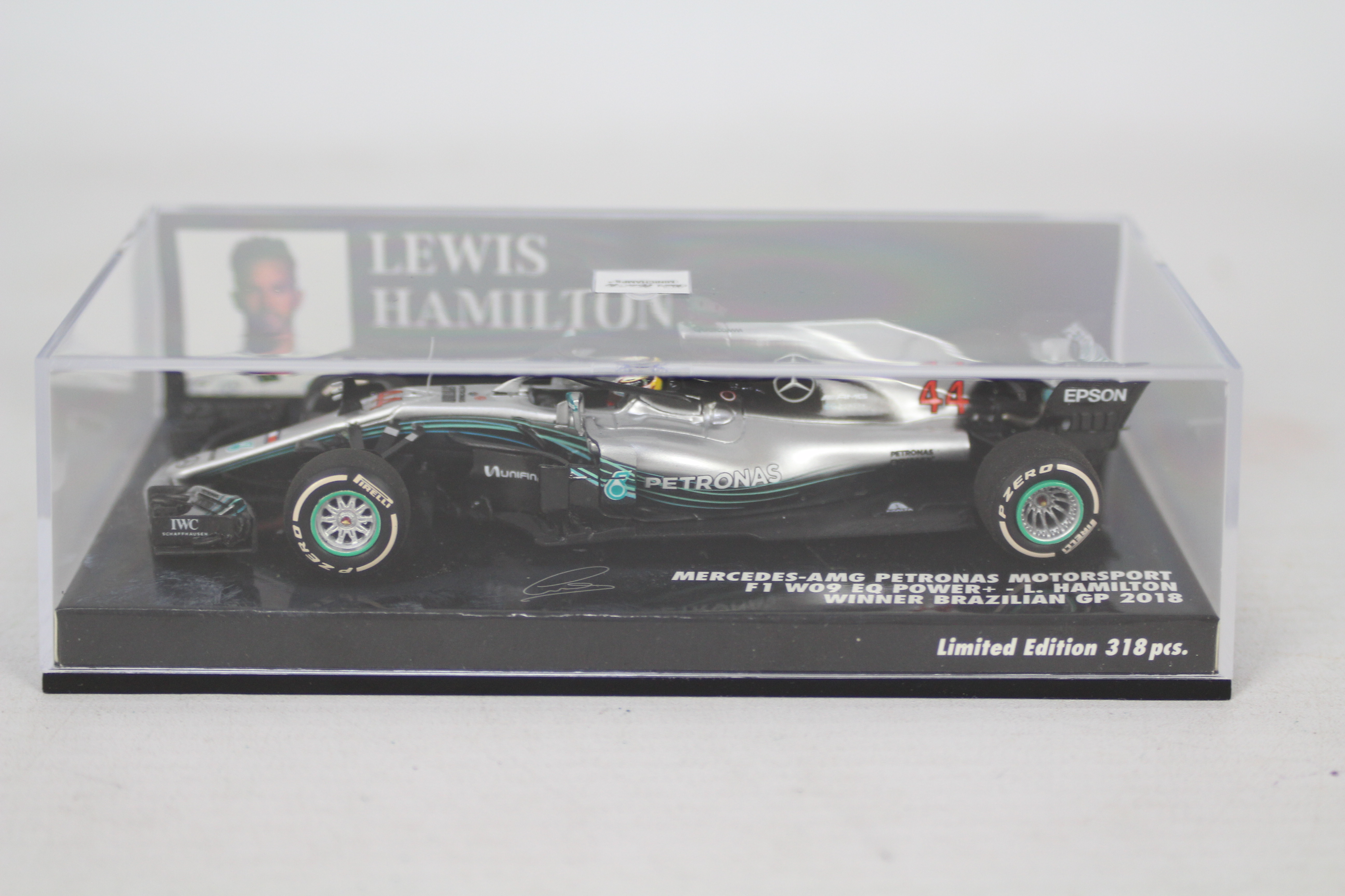 Minichamps - Three boxed 1:43 scale 'Lewis Hamilton' F1 racing car resin models. - Image 4 of 4