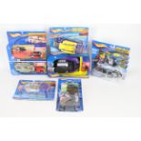 Hot Wheels - 7 x unopened models including 2 x Pavement Pounder Trucks # 47034, # 89044,