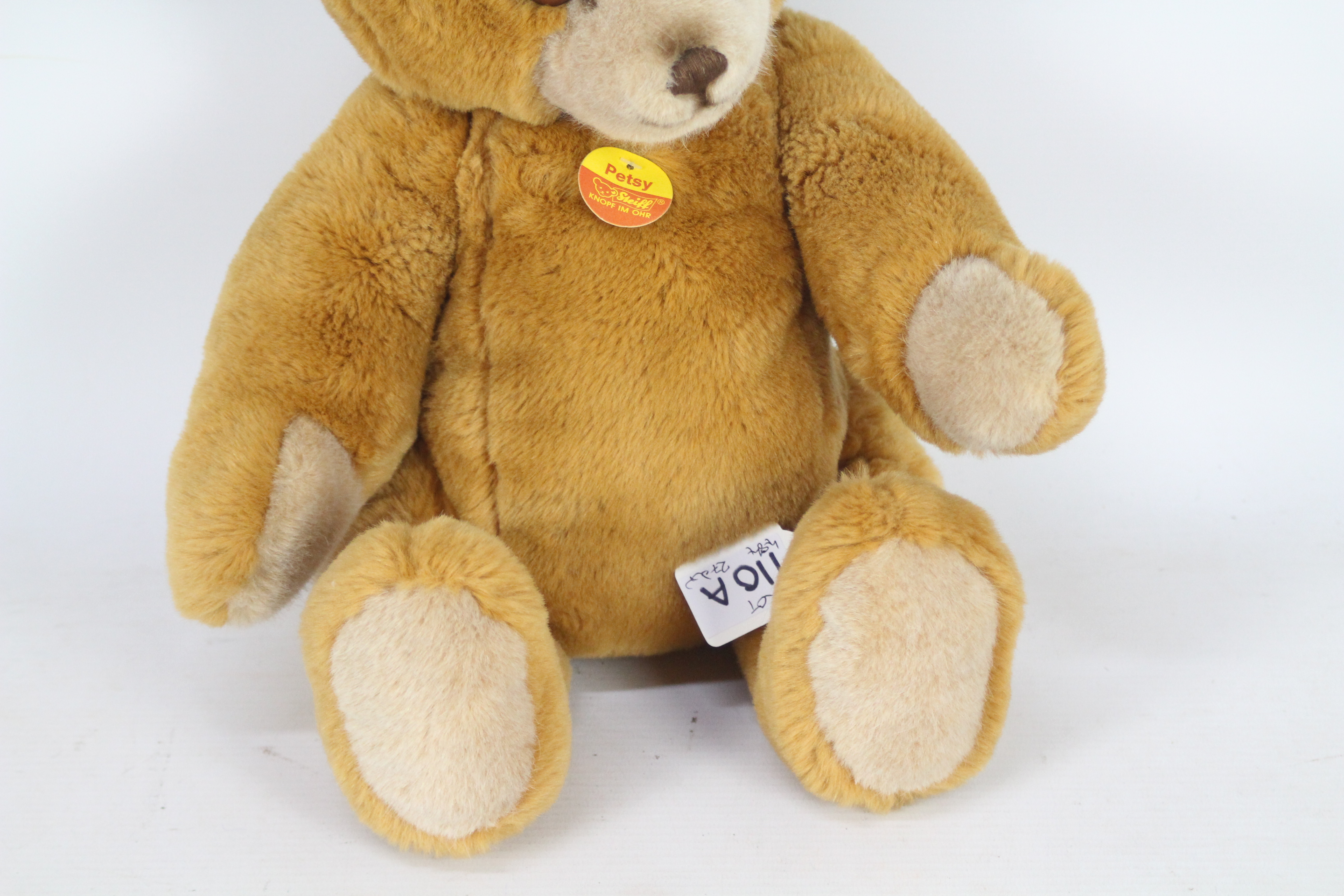 Steiff - A Steiff #0230/45 'Petsy' jointed blond plush bear with off white muzzle and paws approx - Image 3 of 6