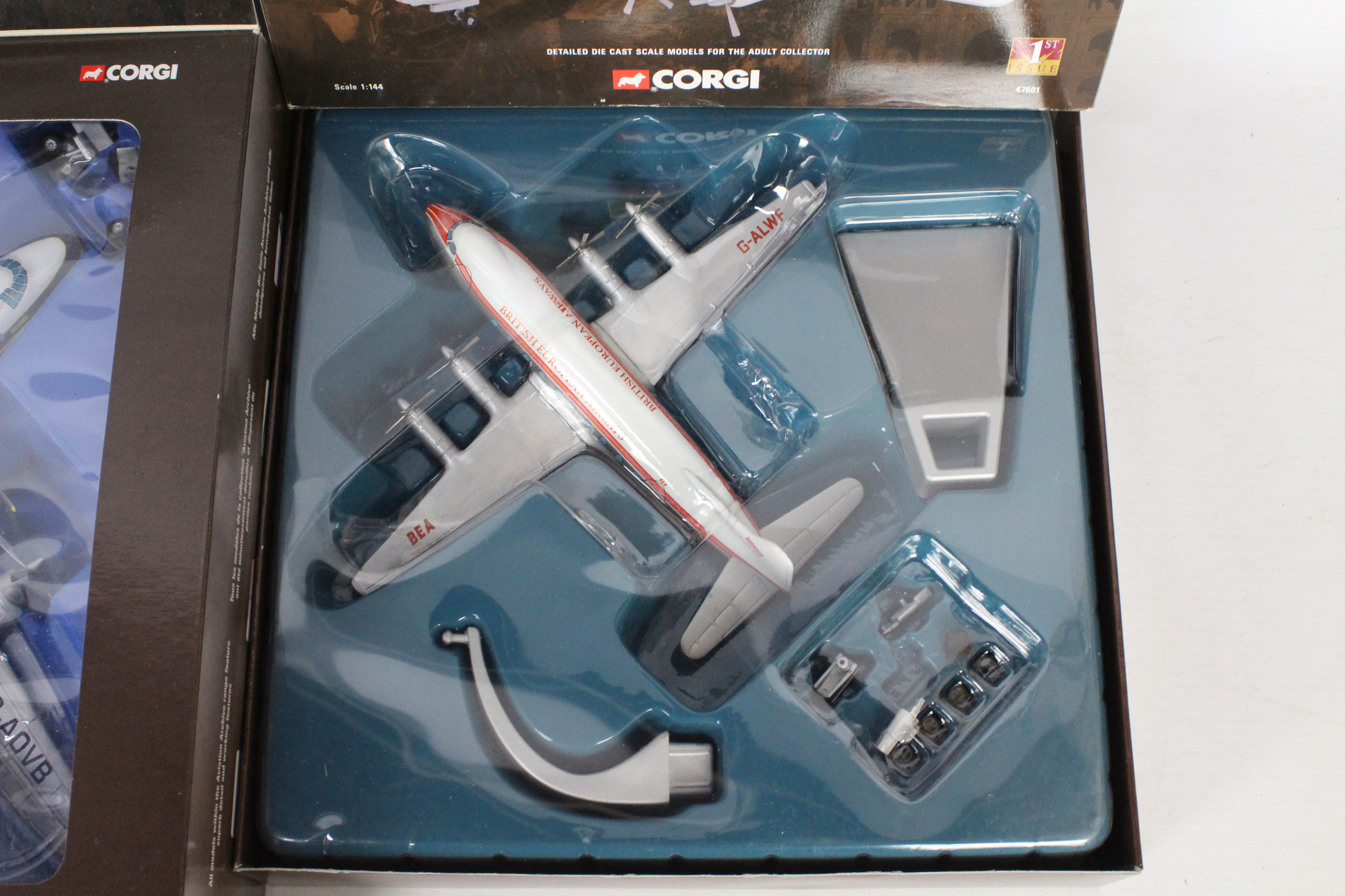 Corgi Aviation Archive - Three boxed 1:144 scale diecast model aircraft from various CAA ranges. - Image 4 of 5