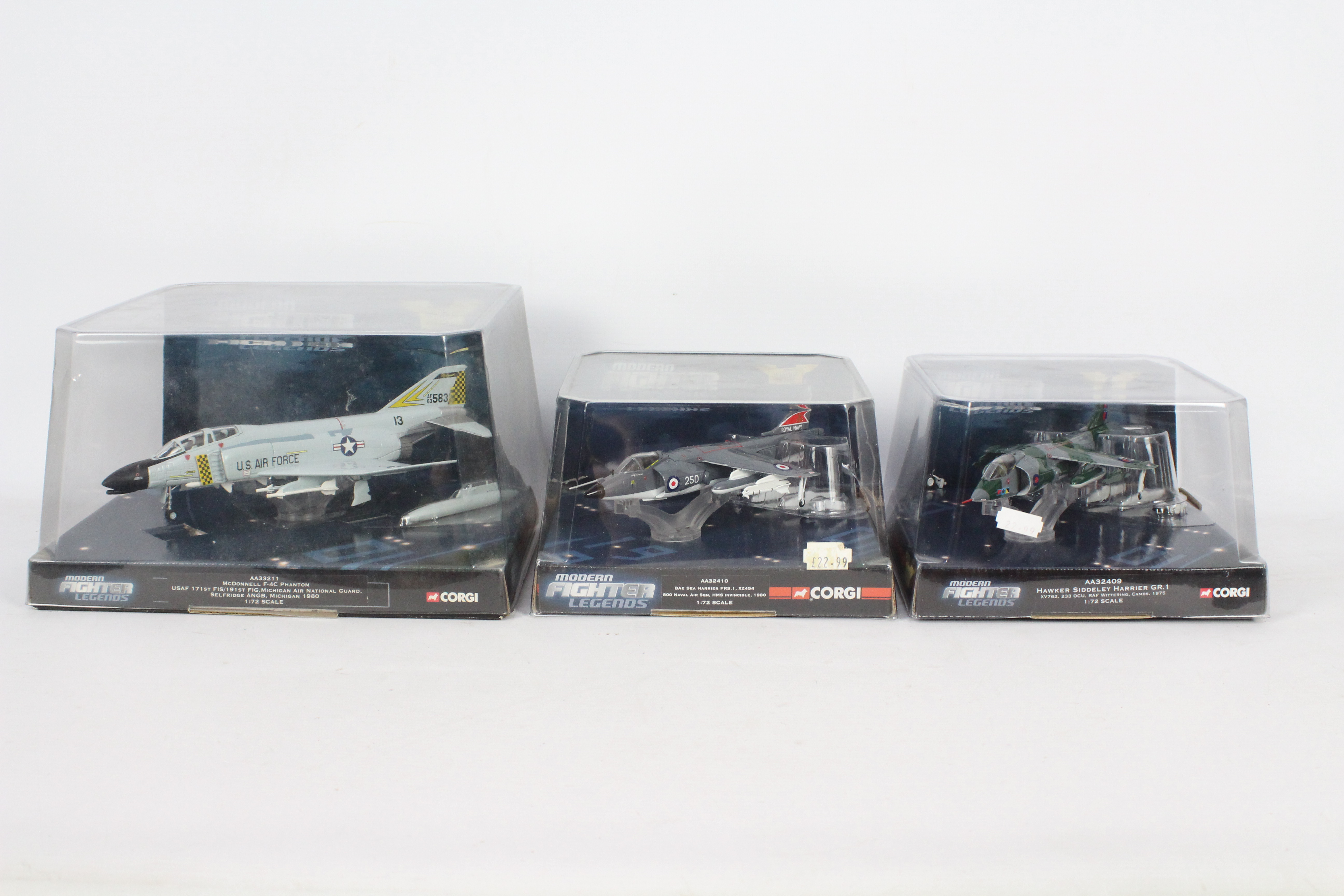 Corgi Aviation Archive - Three boxed 1:72 diecast model military aircraft from the CAA 'Modern - Image 2 of 5