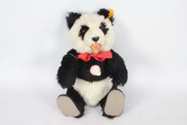 Steiff - A Steiff #408311 1938 Replica Panda Bear approx 35cms in height,