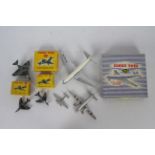 Dinky - 6 x aircraft models, four of which are boxed.