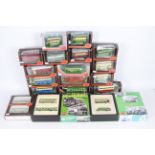 EFE - A fleet of 18 boxed diecast model buses from EFE.