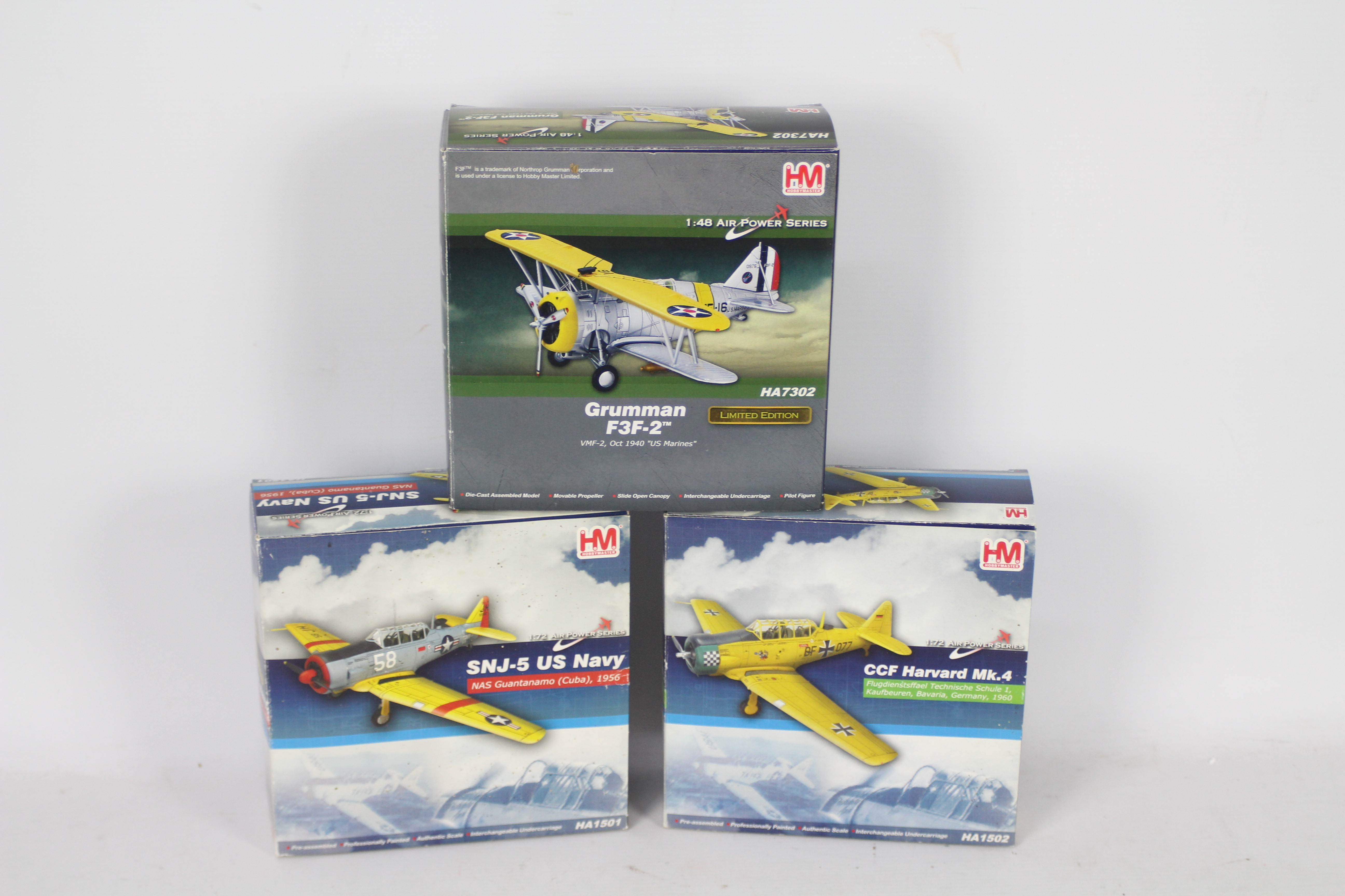 Hobby Master - Three boxed diecast model aircraft from Hobby Master. - Image 5 of 5