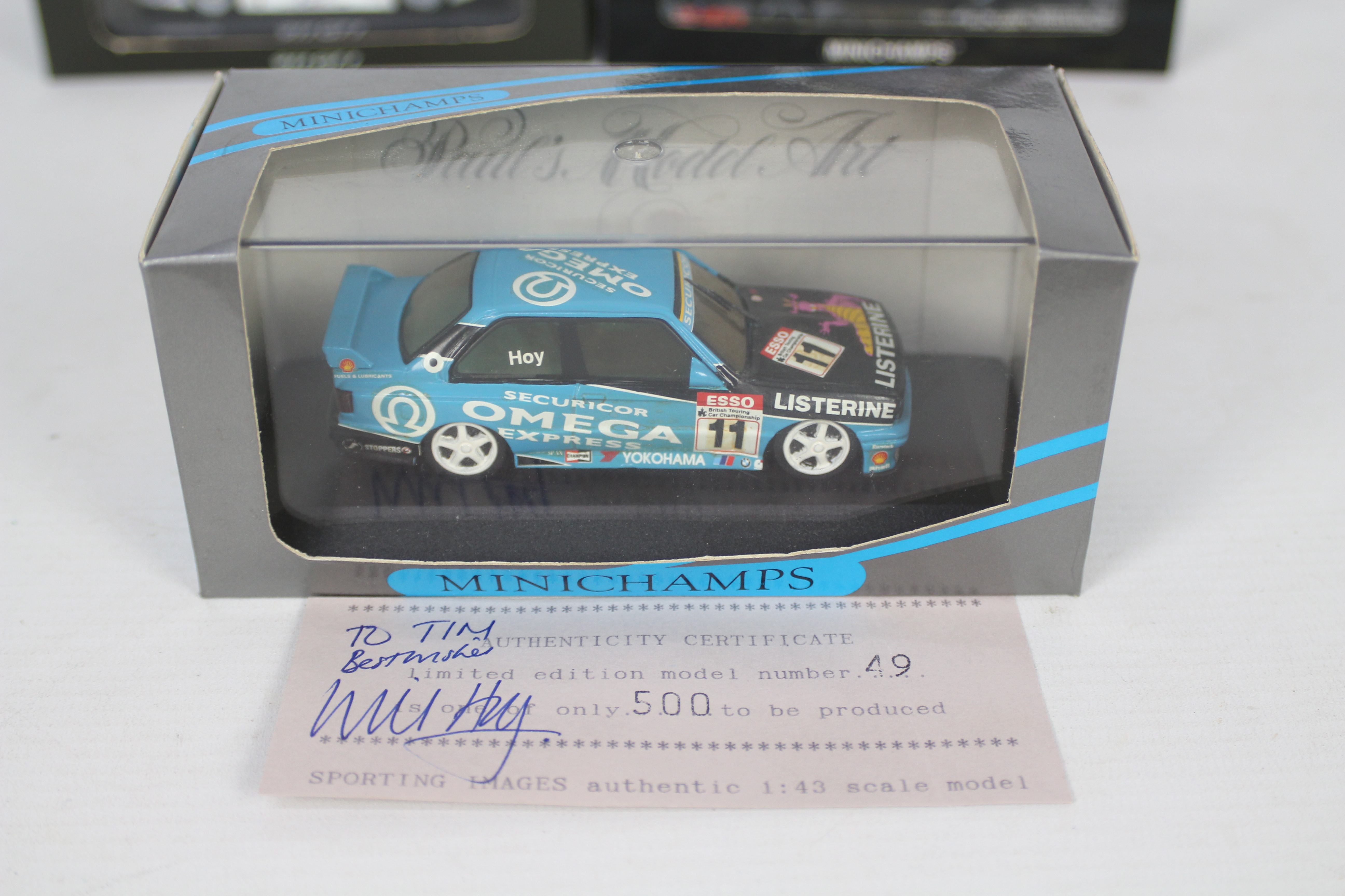 Minichamps - Four boxed 1:43 scale model sports cars from Minichamps. - Image 4 of 4